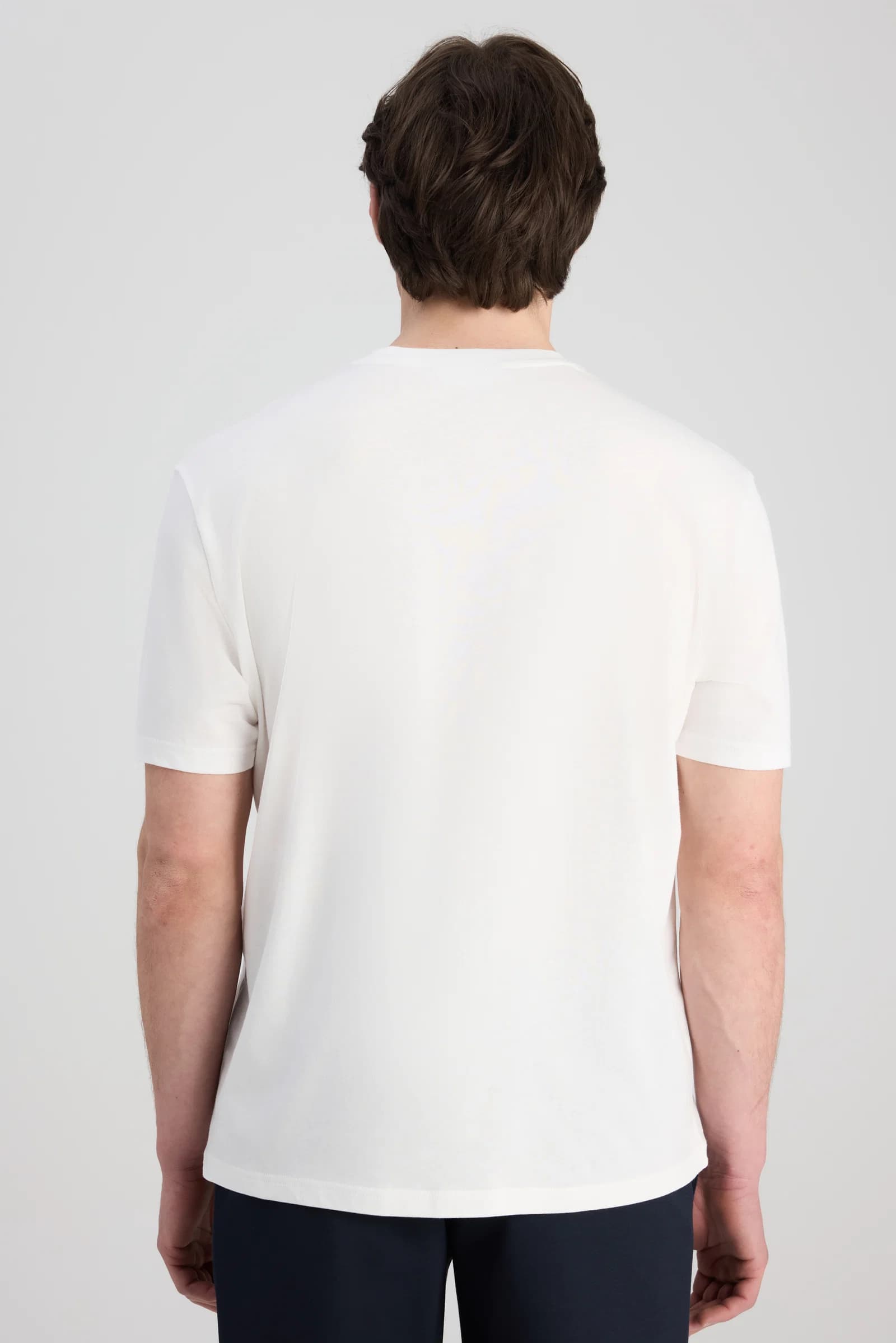 Ds Damat Regular Fit Ekru Düz T-shirt görsel 4
